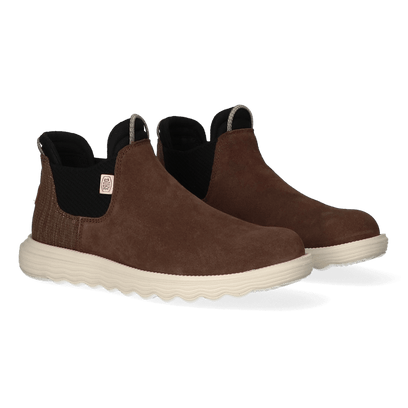 Branson Suede Dames Boots Coffee