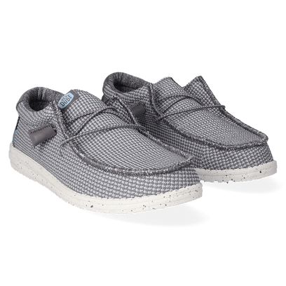 Wally Sport Mesh Heren Instappers Grey