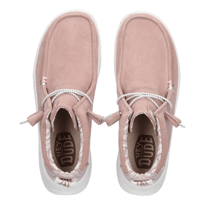 Wendy Peak Hi Suede Dames Instappers Blush