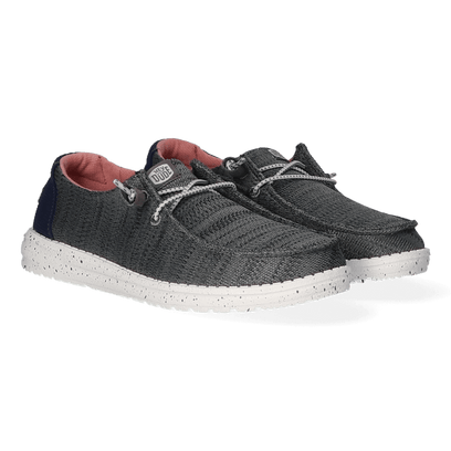 Wendy Sport Mesh Dames Instappers Navy