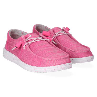 Wendy Sport Mesh Dames Instappers Bright Pink