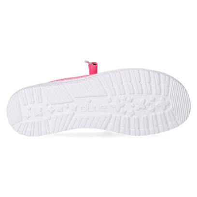 Wendy Sport Mesh Dames Instappers Bright Pink