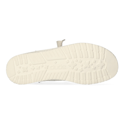 Wendy Funk Wool Dames Instappers Beige