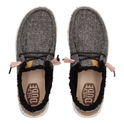 Wendy Warmth Dames Instappers Charcoal