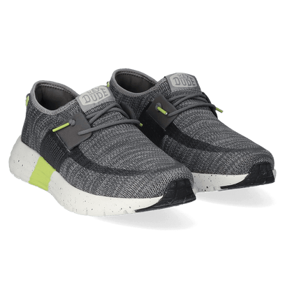 Sirocco Sport Mode Heren Sneakers Heather Grey/Charcoal