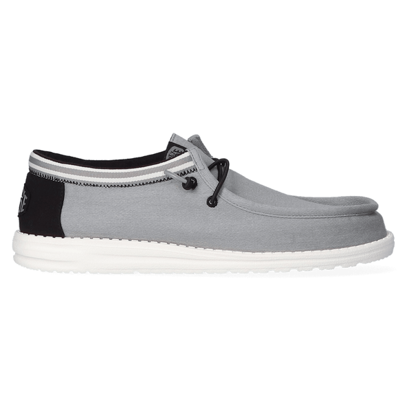 Wally Letterman Heren Instappers Light Grey/White Wally Letterman Heren Instappers Light Grey/White