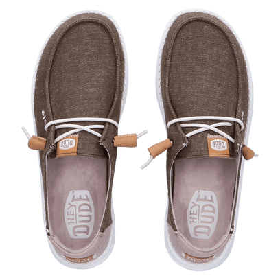 Wendy Chambray Boho Dames Instappers Black