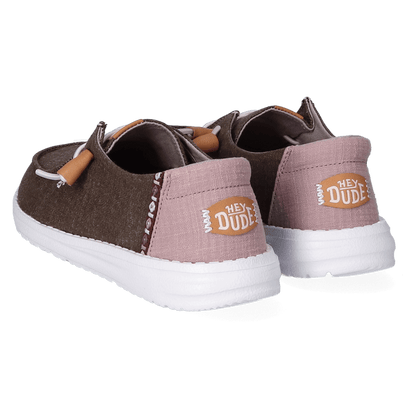 Wendy Chambray Boho Dames Instappers Black