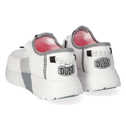 Sirocco Sport Stripe Dames Sneakers White