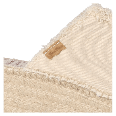 Itaca Dames Espadrilles Cru