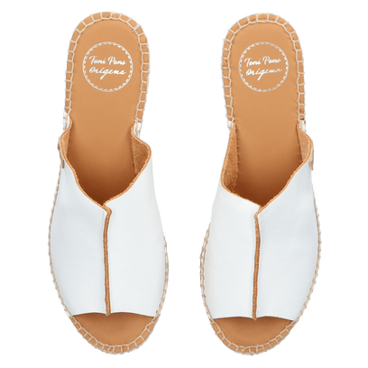 Ivonne Dames Espadrilles Blanc