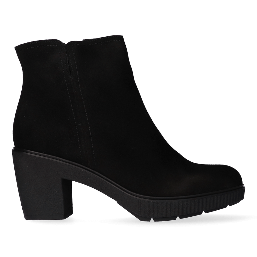 Jeri-SY Dames Enkellaarsjes Negre