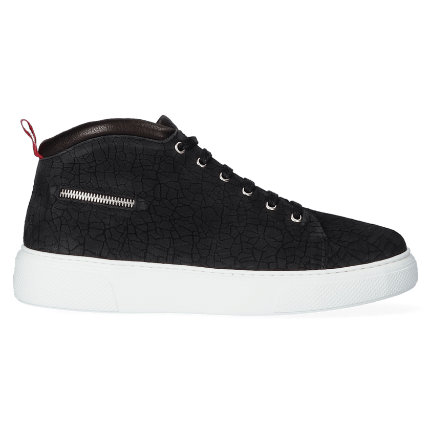 Eastwood Heren Sneakers Nubuck Cleft Black