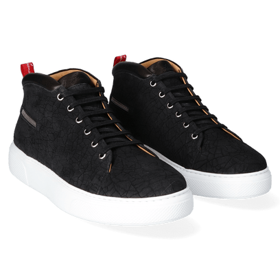 Eastwood Heren Sneakers Nubuck Cleft Black