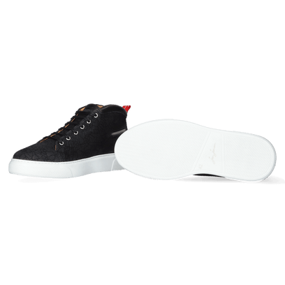 Eastwood Heren Sneakers Nubuck Cleft Black