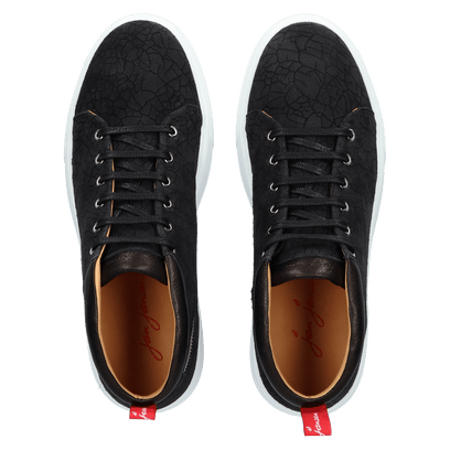 Eastwood Heren Sneakers Nubuck Cleft Black