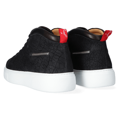 Eastwood Heren Sneakers Nubuck Cleft Black