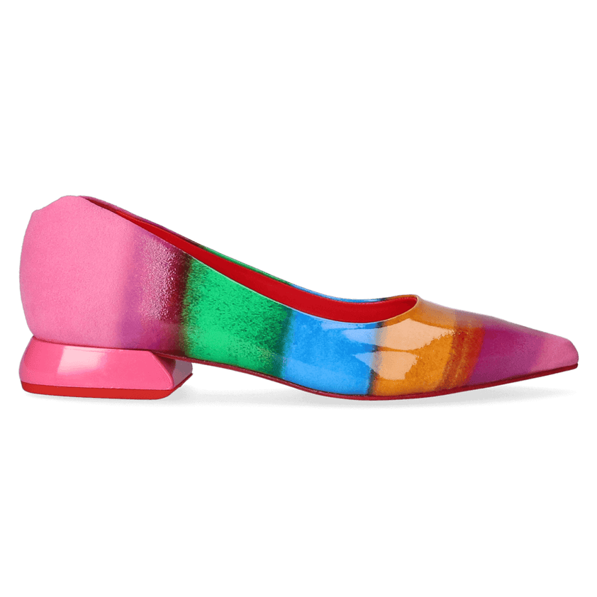Labio Dames Flats Pagos Multicolour Purple