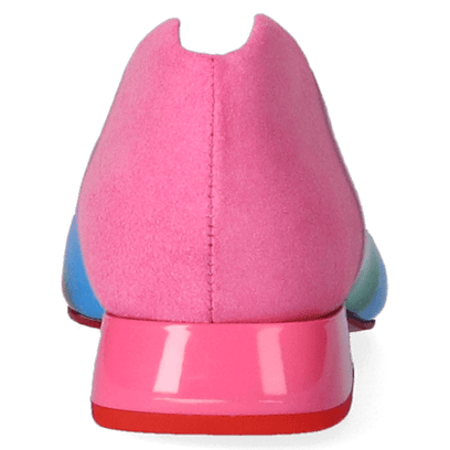 Labio Dames Flats Pagos Multicolour Purple