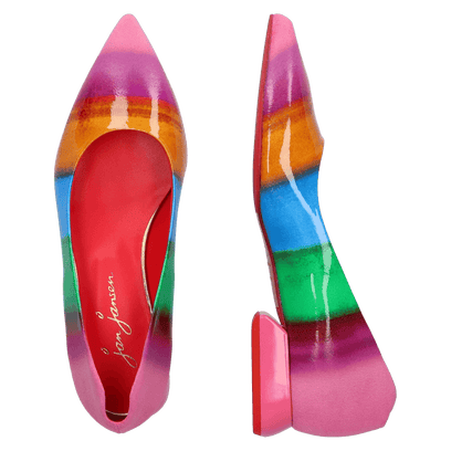 Labio Dames Flats Pagos Multicolour Purple