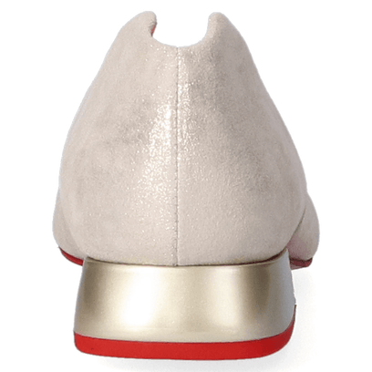 Labio Dames Flats Vilian Platinum