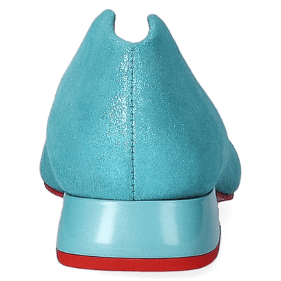 Labio Dames Flats Vilian Turquoise