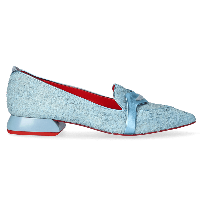Bello Dames Flats Butier Sky Blue