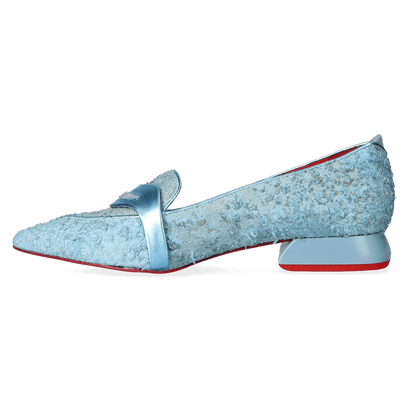 Bello Dames Flats Butier Sky Blue