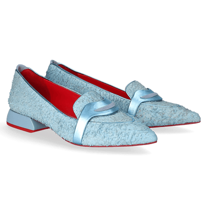 Bello Dames Flats Butier Sky Blue