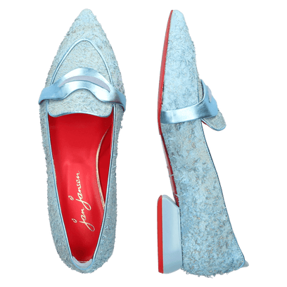 Bello Dames Flats Butier Sky Blue