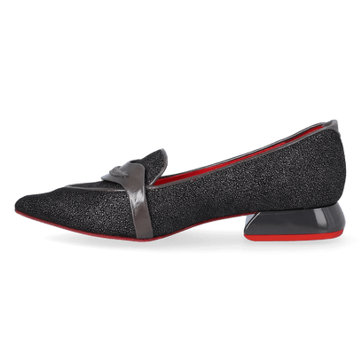 Bello Dames Flats Skala Smoke