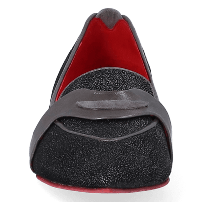 Bello Dames Flats Skala Smoke