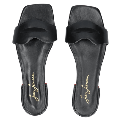 Cupido Dames Slippers Sheep Black