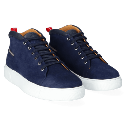 Eastwood Heren Sneakers Camoscio Blue