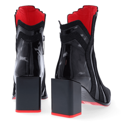 Miami Beach Dames Enkellaarsjes Skala Negro/Burton P1