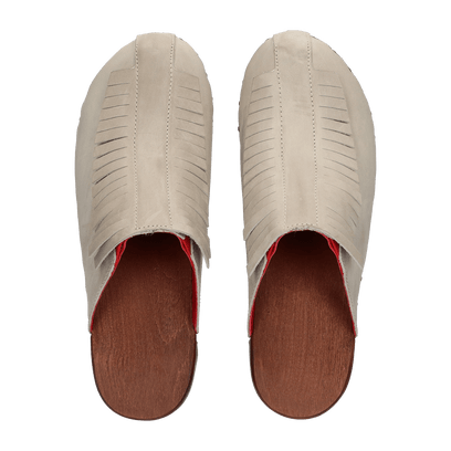 Wood Nymph Dames Clogs Panna