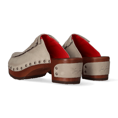 Wood Nymph Dames Clogs Panna