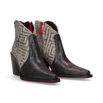 Kansas Dames Enkellaarsjes Grey