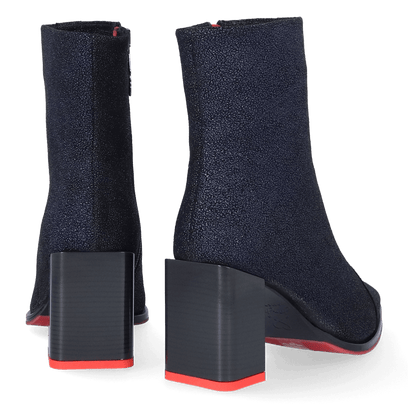 Nintu Dames Enkellaarsjes Skala Blue