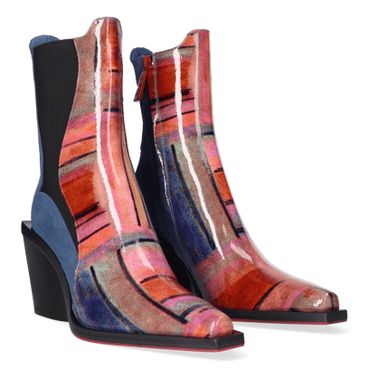 Ohio Dames Enkellaarsjes Lab Bowling Petrol