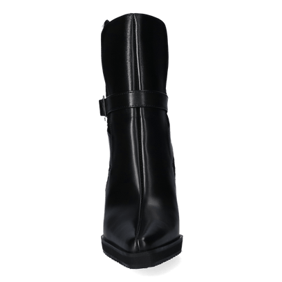 Emilia Dames Enkellaarsjes Nero