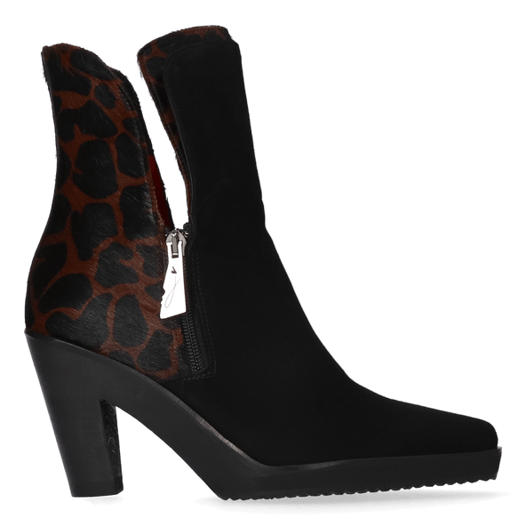 Coraline Dames Enkellaarsjes Nero Coraline Dames Enkellaarsjes Nero