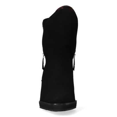 Coraline Dames Enkellaarsjes Nero