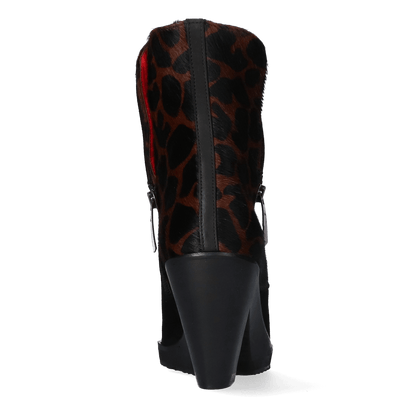 Coraline Dames Enkellaarsjes Nero