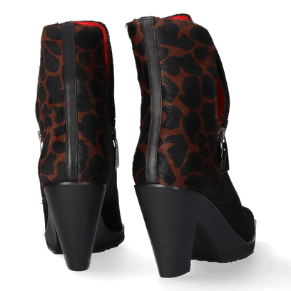 Coraline Dames Enkellaarsjes Nero