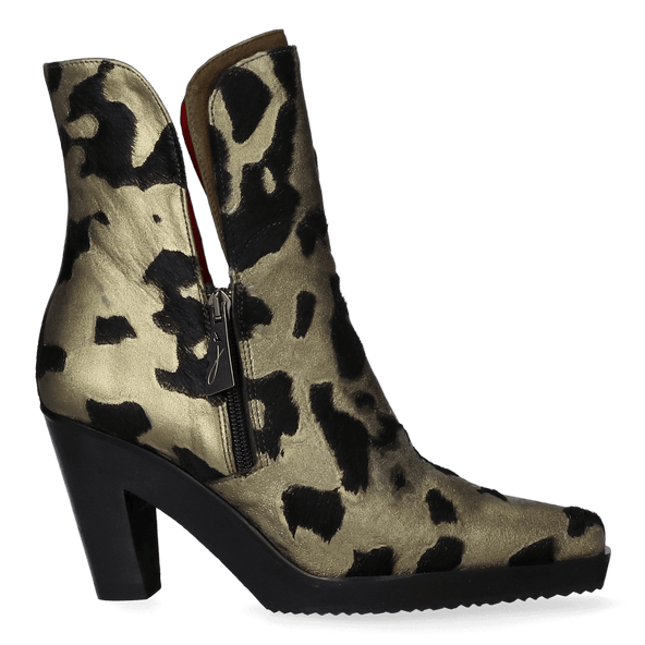 Coraline Dames Enkellaarsjes Olive Coraline Dames Enkellaarsjes Olive