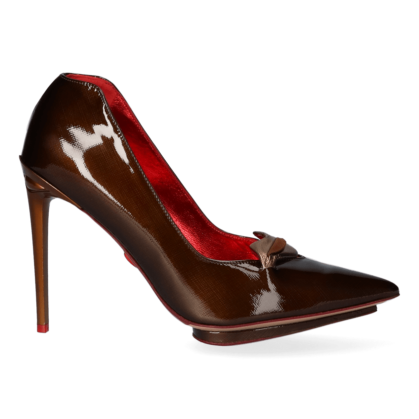 Eagle Vernice Saffiano Marro