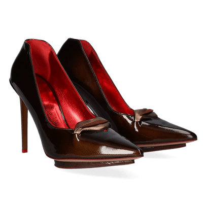 Eagle Vernice Saffiano Marro