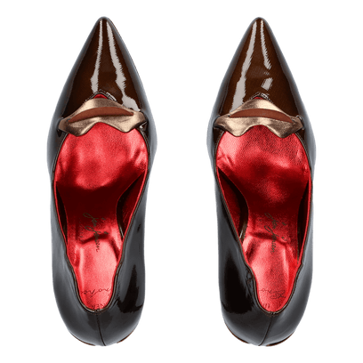 Eagle Vernice Saffiano Marro