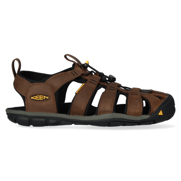 Clearwater CNX Heren Wandelsandalen Leer Dark Earth/Black Clearwater CNX Heren Wandelsandalen Leer Dark Earth/Black